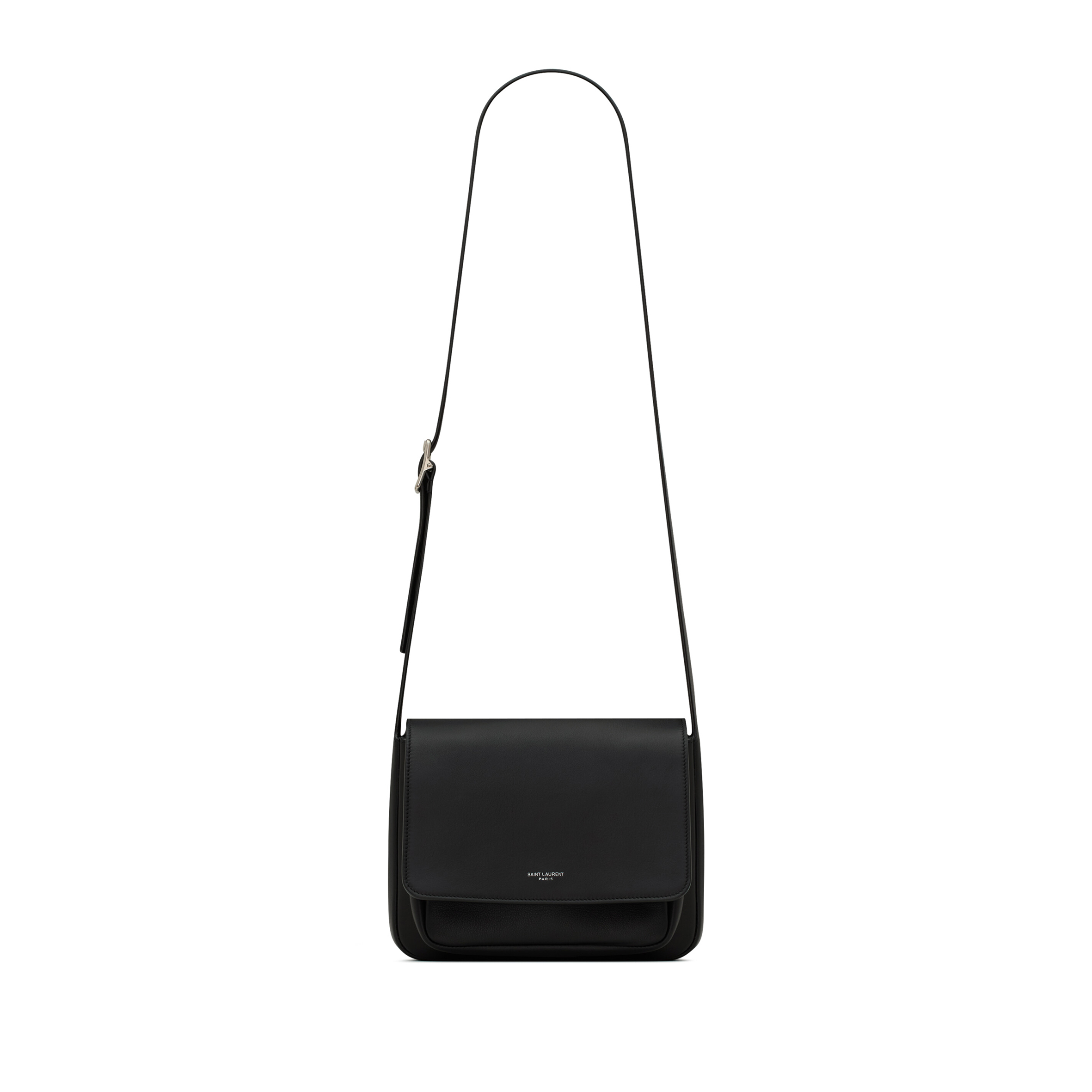 y*l Sa**t Lau*nt small satchel in smooth leather 819627aad491000 (21*16*5cm)